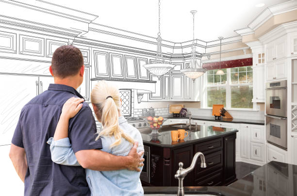 Professional Cabinet Installation technician working in Windsor Mill, MD